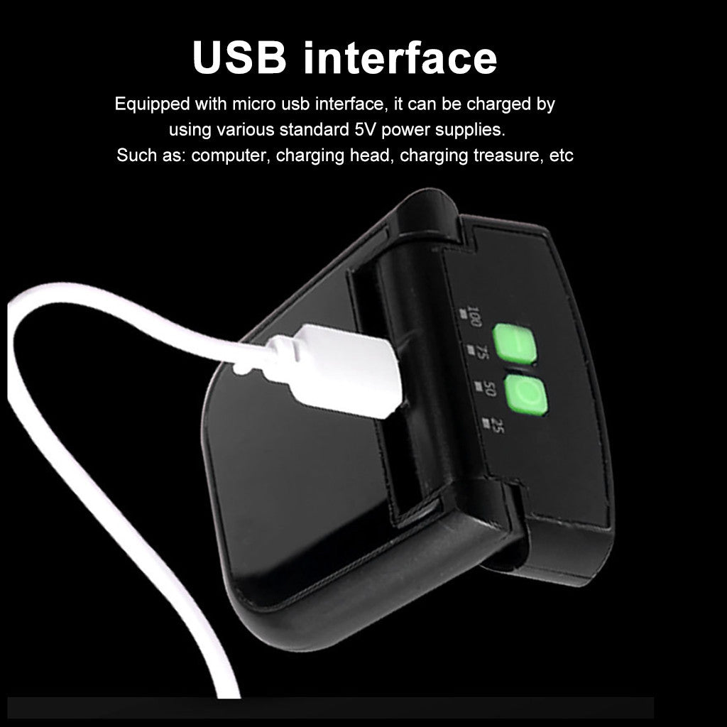 LED Intelligente Sensor-Stirnlampe – Nachtangeln, Sport, Radfahren, Aufladbar, Extra helles Licht