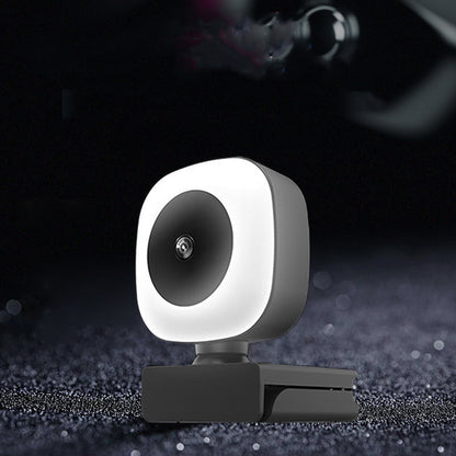 Full HD 2K-Webkamera mit Autofokus und Mikrofon für PC/Laptop, mit Fülllicht