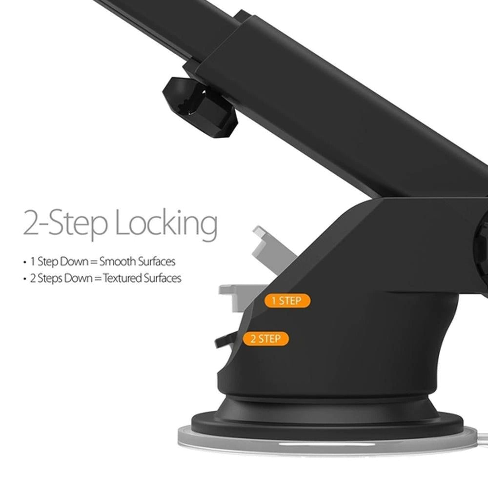 Auto-Handyhalterung für die Windschutzscheibe – Universeller Handyhalter mit verstellbarem Saugnapf, Handyhalterung fürs Auto