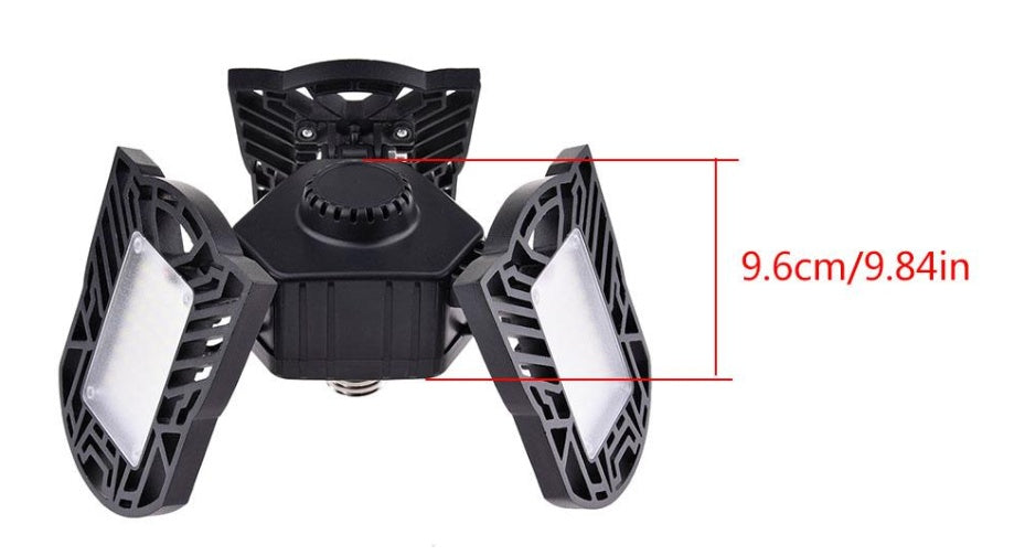 Allgemeine verformbare Lampengaragenleuchte mit Radar – Industrie-, Lager- und Wohnbeleuchtung mit hoher Intensität