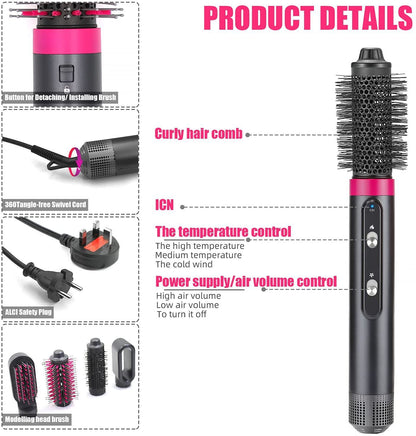 Multifunktionaler Haartrockner mit drei Geschwindigkeitsstufen