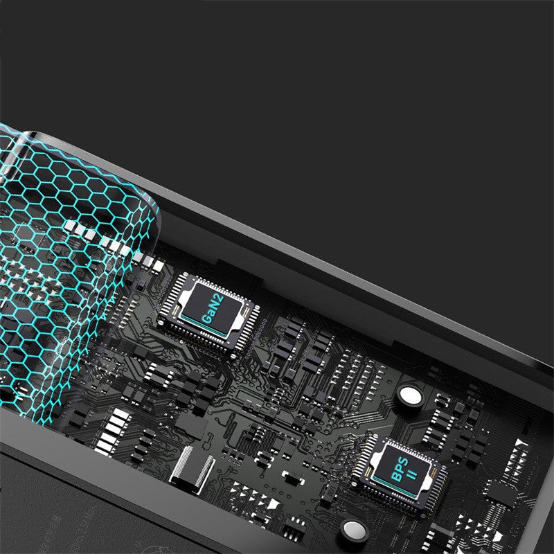 100W GaN Vier-Port Handy-Ladegerät